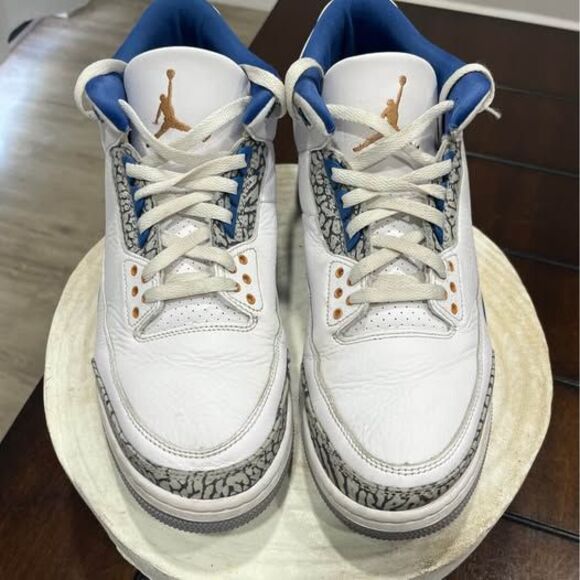 Nike Air Jordan 3 Retro Wizards True Blue White CT8532-148 Men\'s Size 12 main image 4